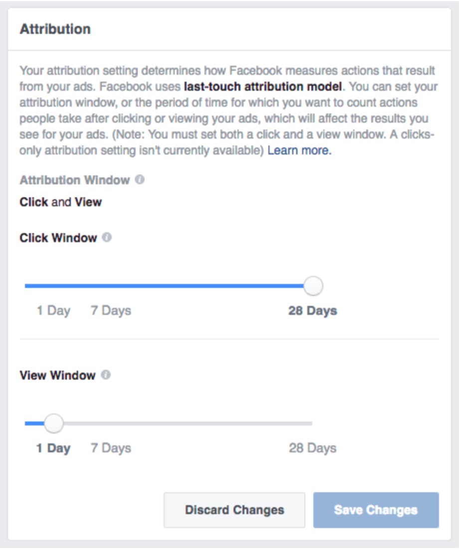 Setting up Attribution